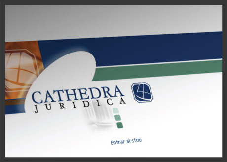 imagen de sitio de Cathedra Jurídica