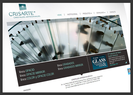 imagen de sitio de Crisarte