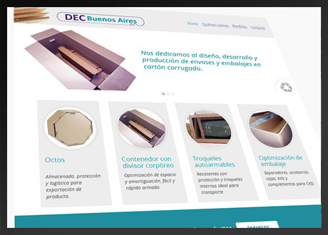 imagen de sitio de DEC Buenos Aires