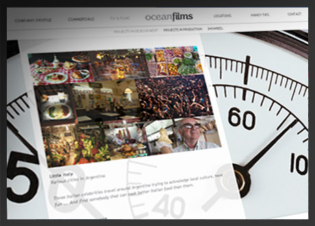 imagen de sitio de Ocean Films